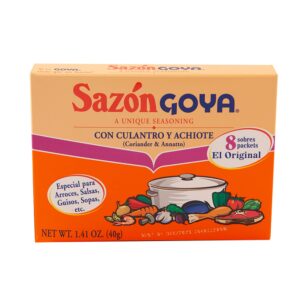 Sazón con Culantro y Achiote 8 x 5g Total 40 g