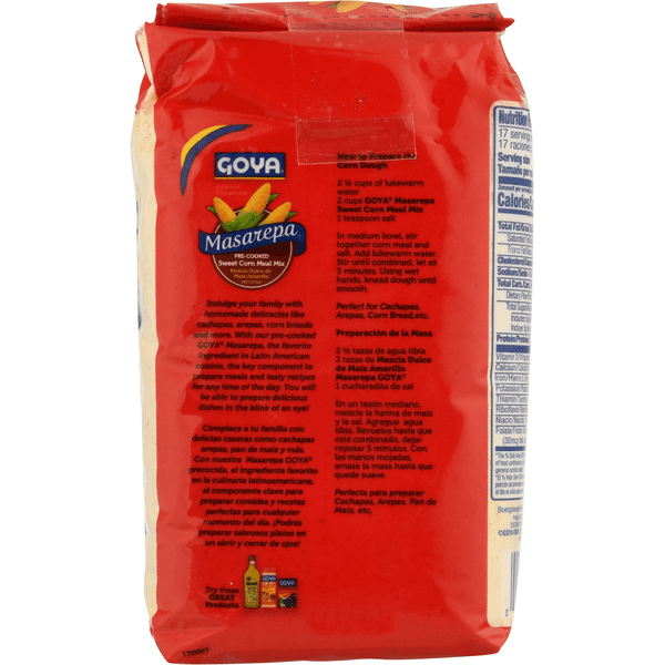 harina dulce goya back