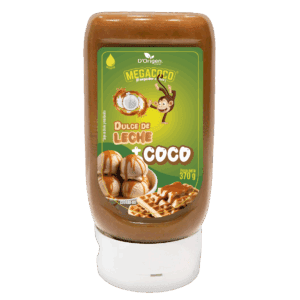 Megacoco Dulce de Leche con coco, Topping 370 g.