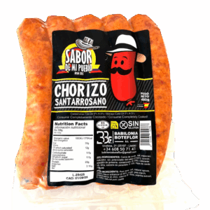 Chorizo Santarosano 480 g.