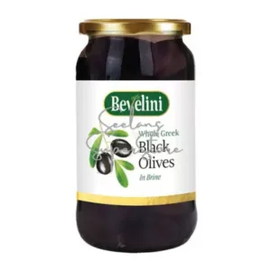 Olivas Negras Bevelini 340 g