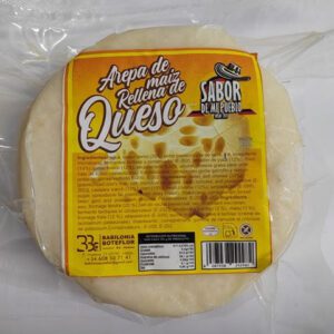 Arepas Rellenas con Queso 500 g