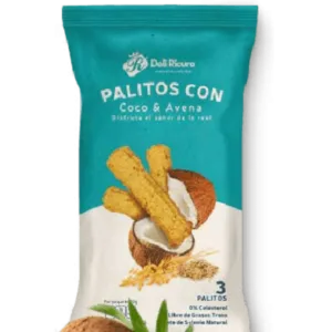 Palitos Horneados con Coco y Avena 30 g