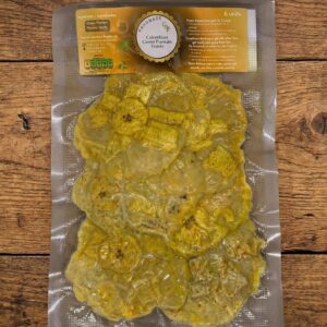 Patacones / Tostones de Platano Verde medianos paquete x 6 (taste of colombia)
