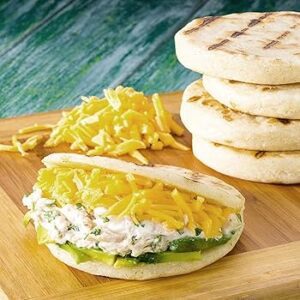Arepa Blanca con  Sal, 10 unids (Yami Arepas)