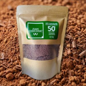 Hot Chocolate 50% Cacao with Cinamon & cloves 240g (JUAN CHOCONAT)