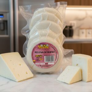 AREPA RELLENA DE QUESO 5 unidades (TODO AREPAS)