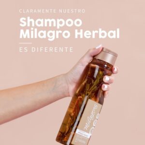 Shampoo Romero herbal 450ml (Milagros)